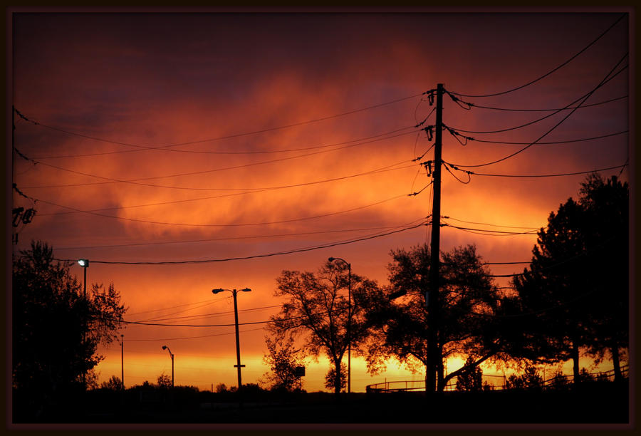 For Stevie....Morning sky..