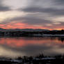 Lake Arbor sunset..