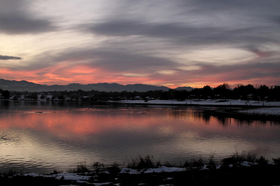 Lake Arbor sunset..