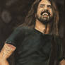 Dave Grohl from the Foo Fighters