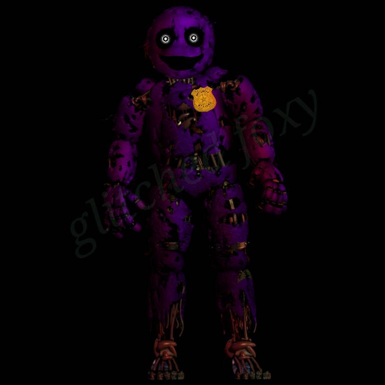 Purple Freddy (FNAF3) by Angel-from-FNaF.deviantart.com on