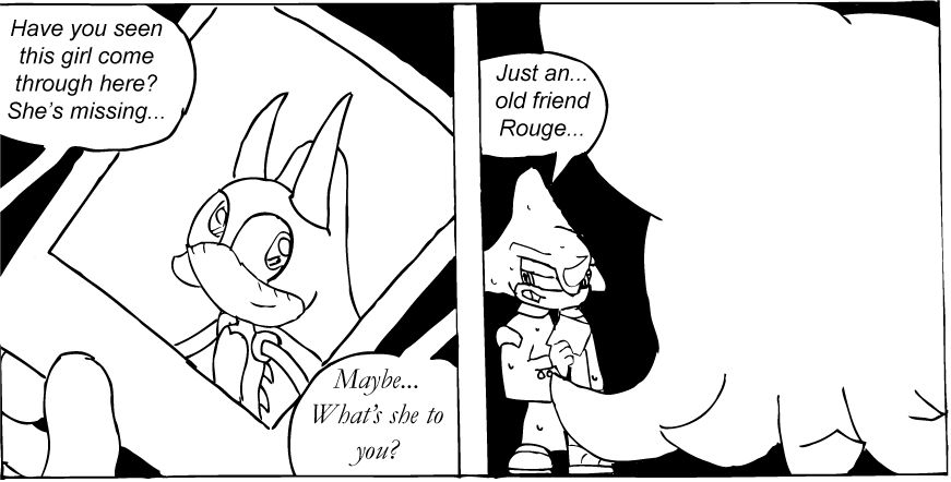 Espio Noir Comic Redone