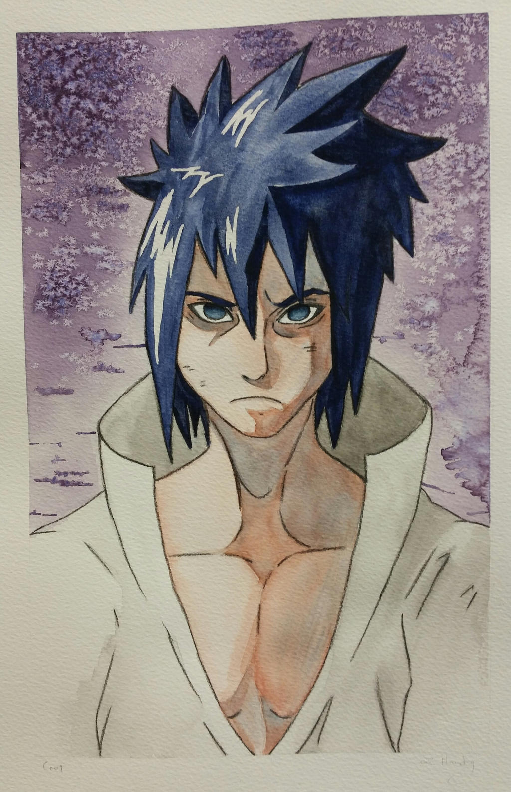 Sasuke: Cool Color Study