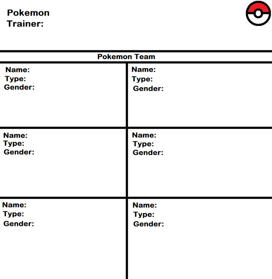 Pokemon Team Meme by pikaCOOL360 on DeviantArt
