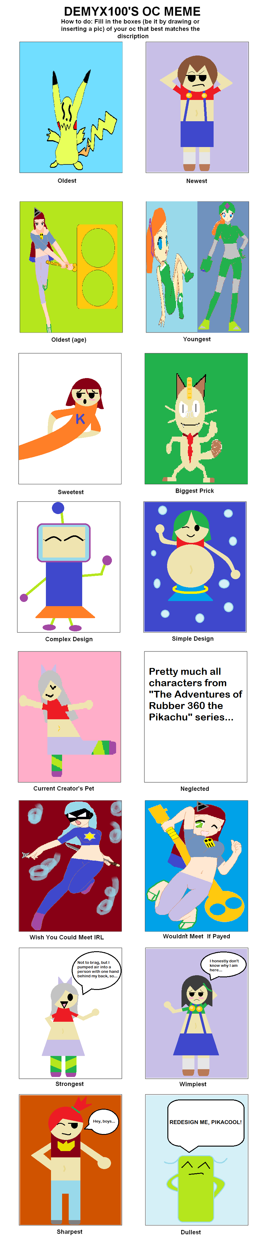 pikaCOOL360 OC's by pikaCOOL360 on DeviantArt