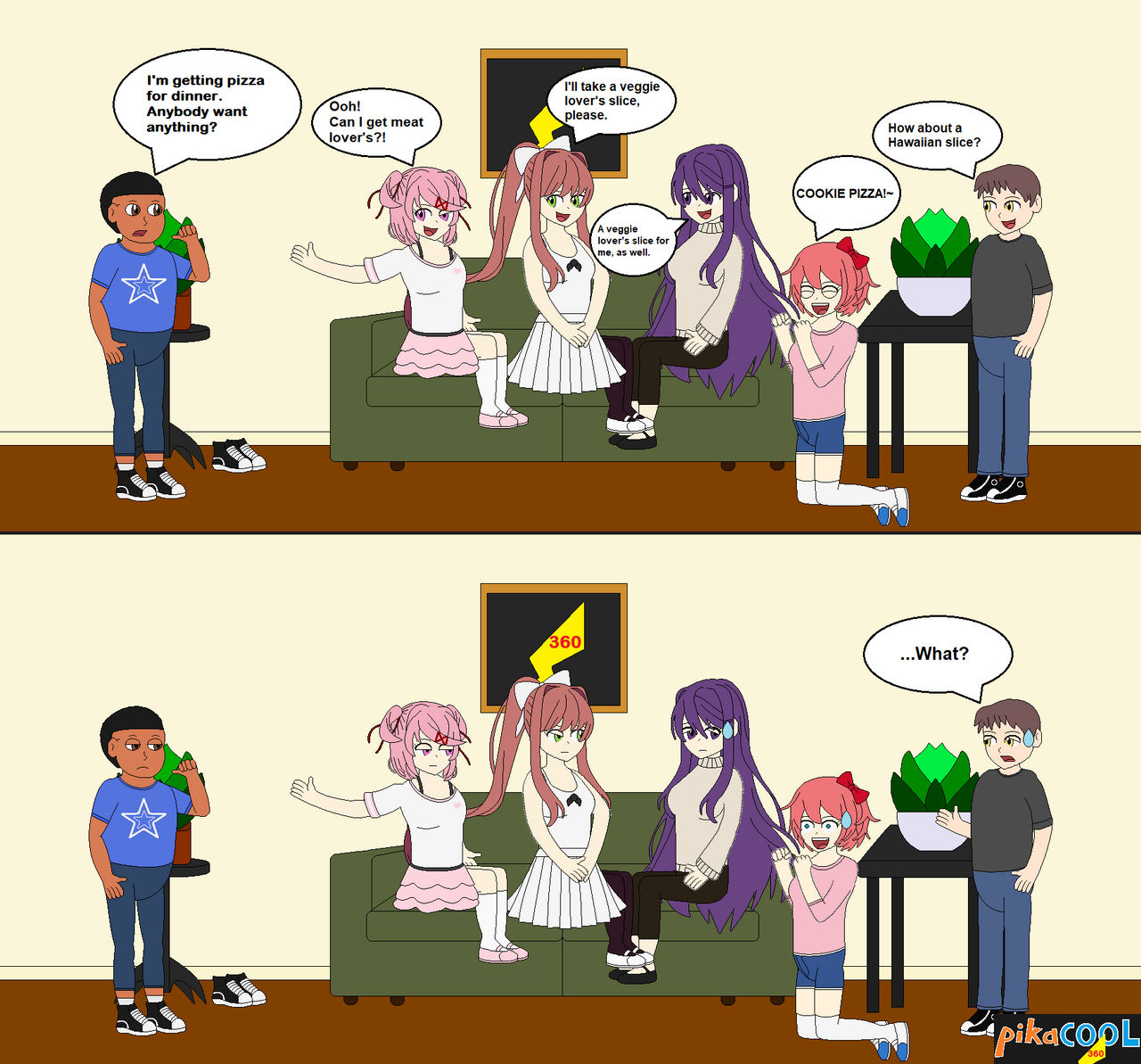 Pizza for the Club by pikaCOOL360 on DeviantArt