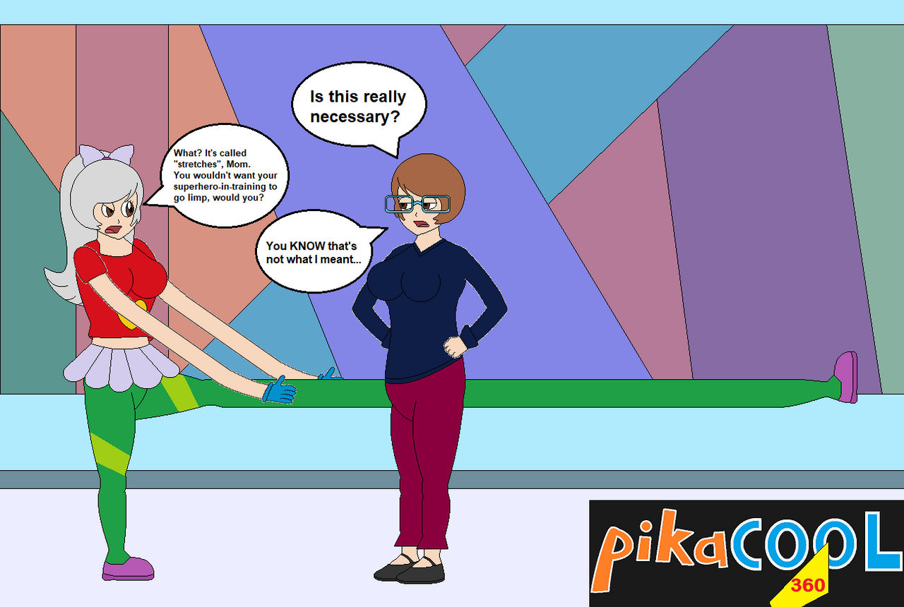 Always Remember to Stretch by pikaCOOL360 on DeviantArt