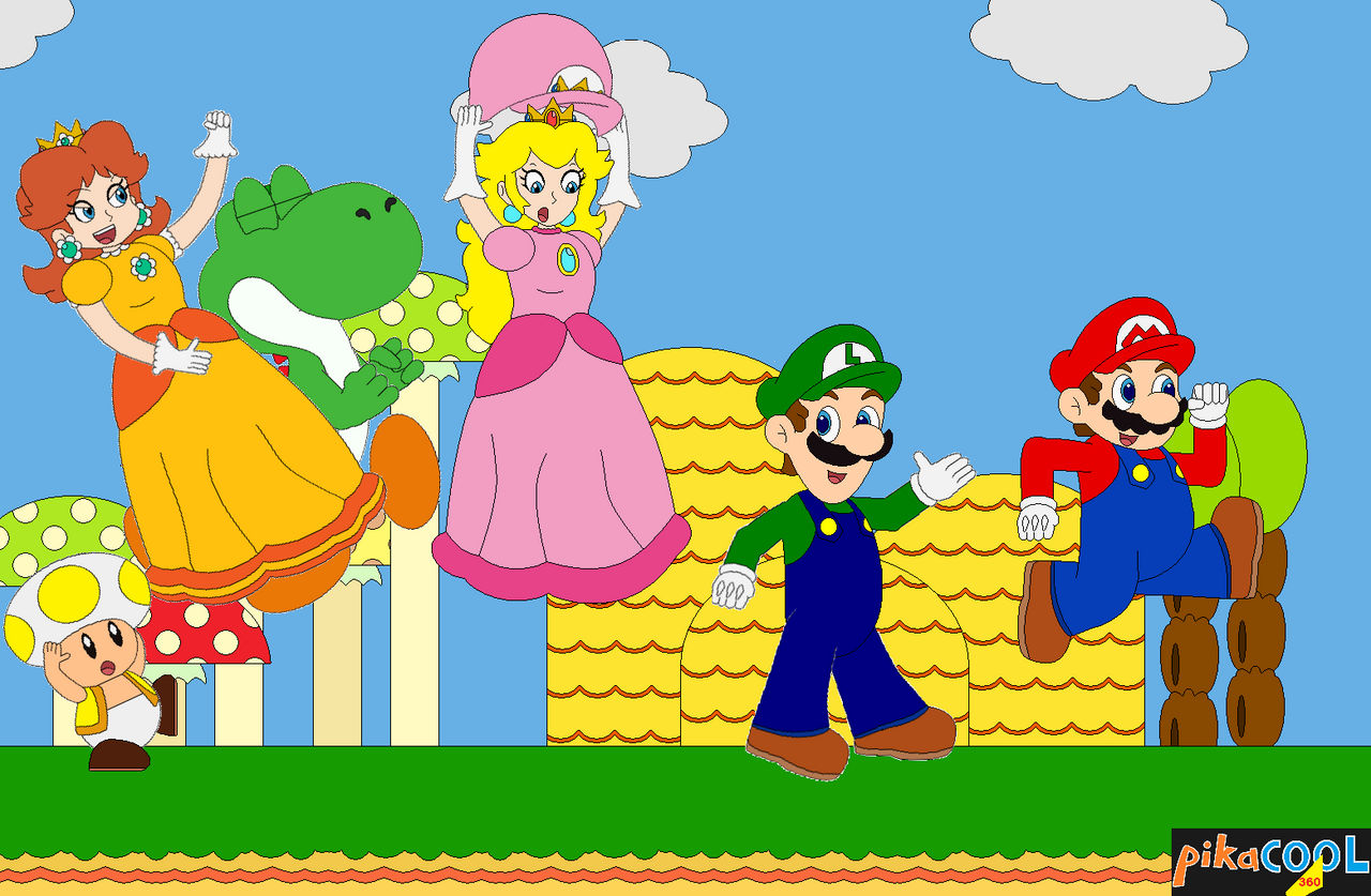 Six Mushroom Kingdom Wonders by pikaCOOL360 on DeviantArt