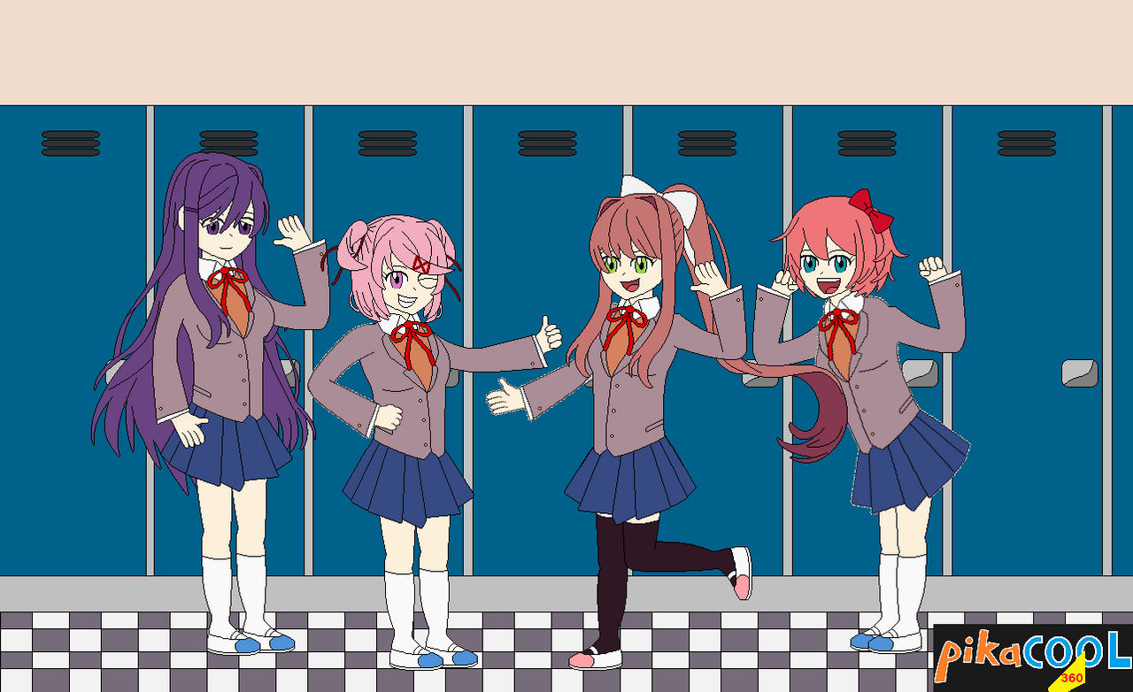 DDLC Plus 2nd Anniversary by pikaCOOL360 on DeviantArt