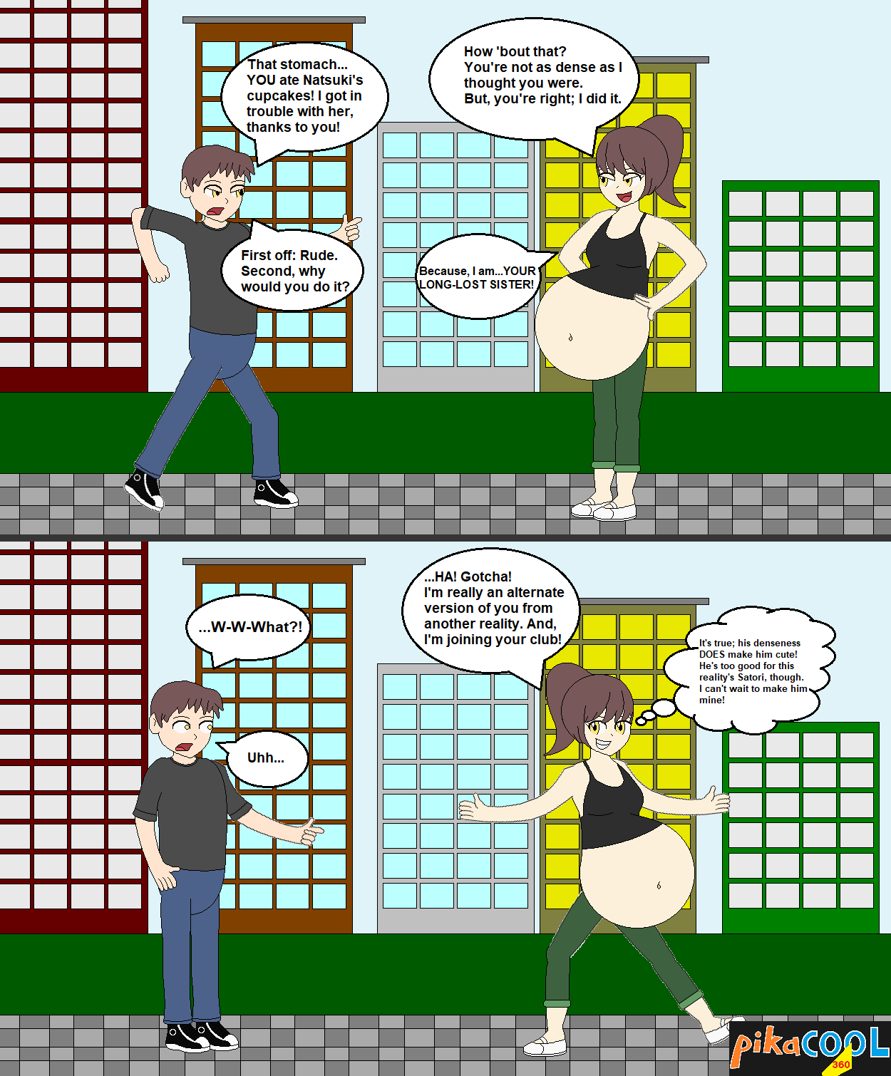 MC meets FeMC by pikaCOOL360 on DeviantArt