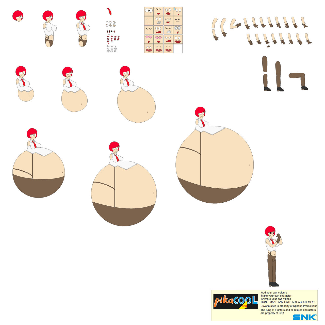 Vanessa Character Builder by pikaCOOL360 on DeviantArt