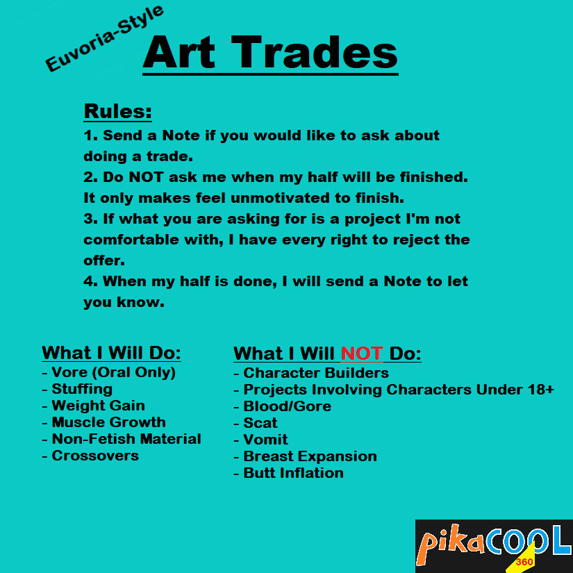 Art Trade Sheet by pikaCOOL360 on DeviantArt