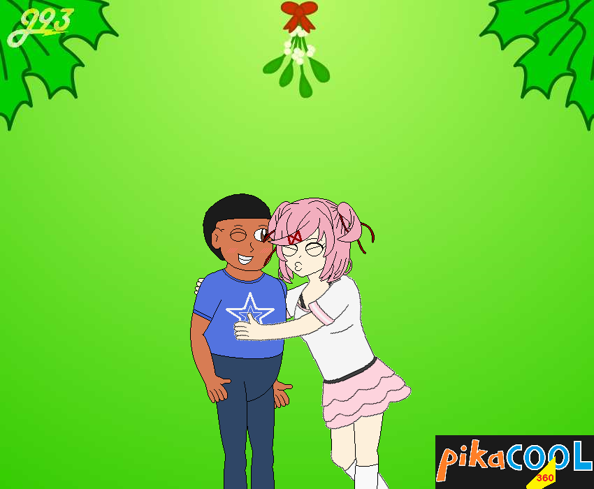 Under The Mistletoe by pikaCOOL360 on DeviantArt