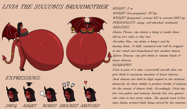 Livia the Succubus Broodmother