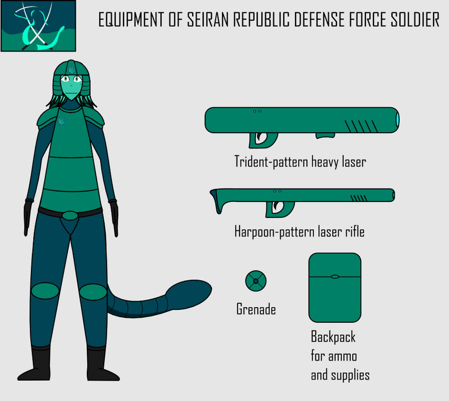 Deviantart Rdf Weapons and Equipment of Seiran RDF Soldier by Elder-Thing on DeviantArt