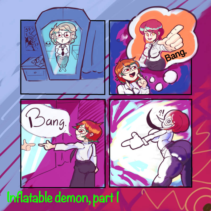 INFLATABLE DEMON! PART 1 by YulabArts on DeviantArt