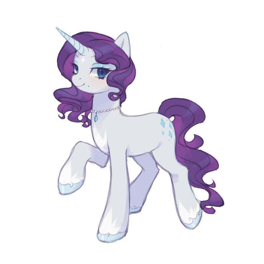 Mlp Muscle Rarity Rarity MLP by NyAsHkaa228 on DeviantArt