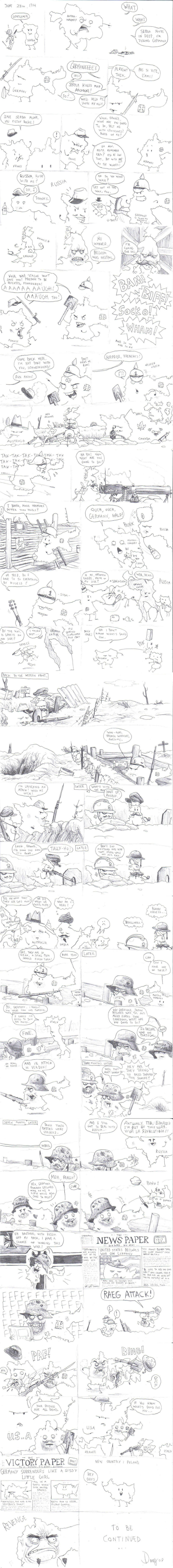 World War One: Simple Version by AngusBurgers