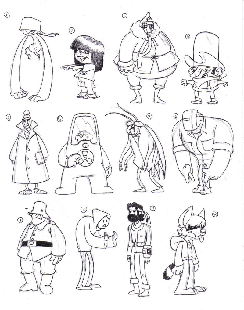 Characters for animation