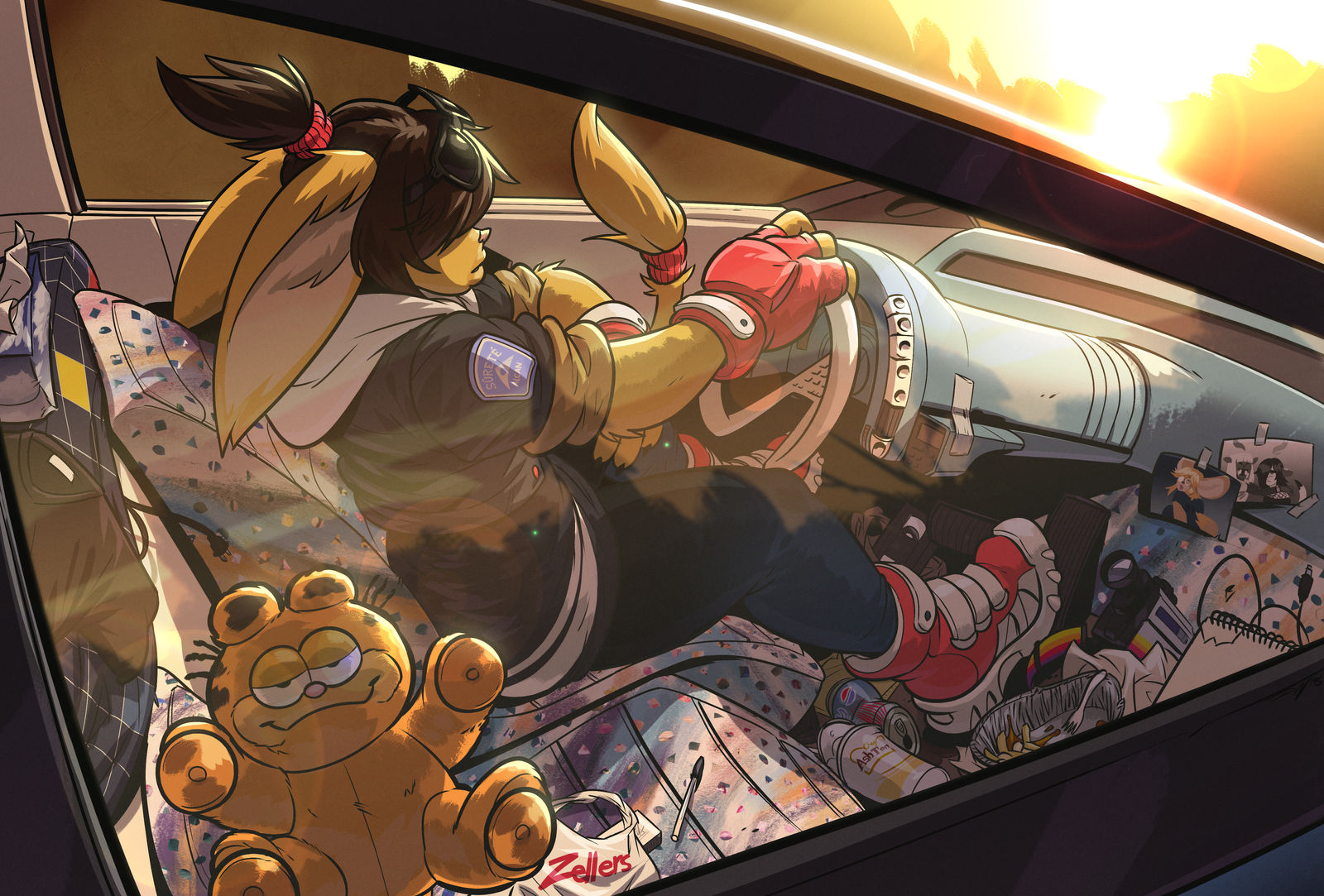 Messy Car