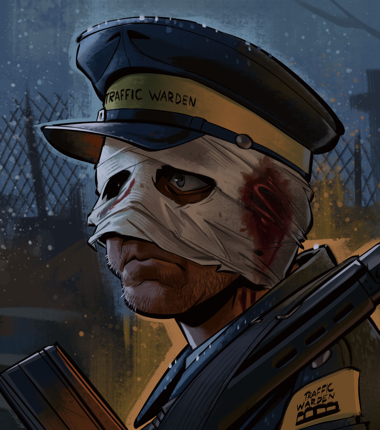 Threads Traffic Traffic Warden by AngusBurgers on DeviantArt