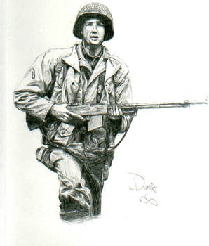 World War 2 US Soldier