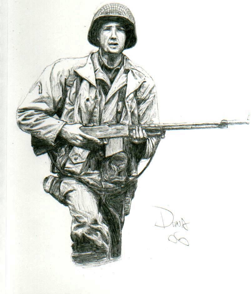 World War 2 US Soldier by AngusBurgers on DeviantArt