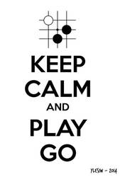 Keep Calm Play Go (T-Shirt Design)