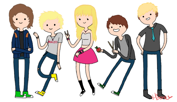 R5 in the Style of Adventure Time!