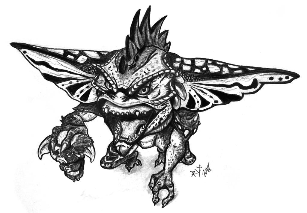 Dapper Gremlin Mohawk Gremlin by RatonDerivatif on DeviantArt
