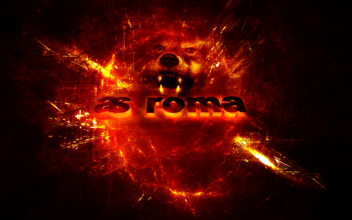 AS ROMA Wallpaper Wolf by Belthazor78 on DeviantArt