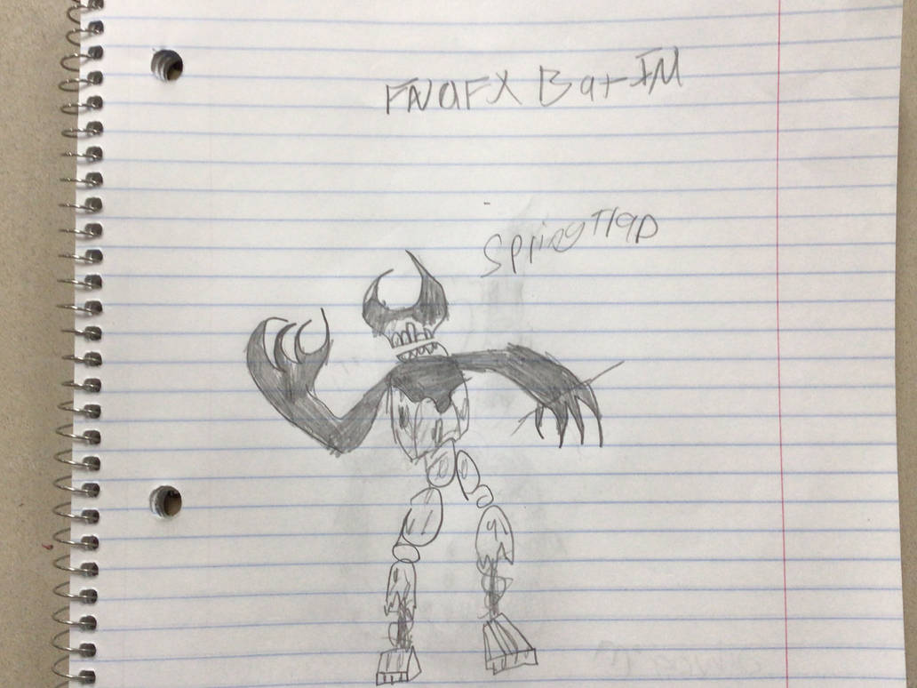 Spring Trap Ink Ink demon. Springtrap by commonotter8642 on DeviantArt