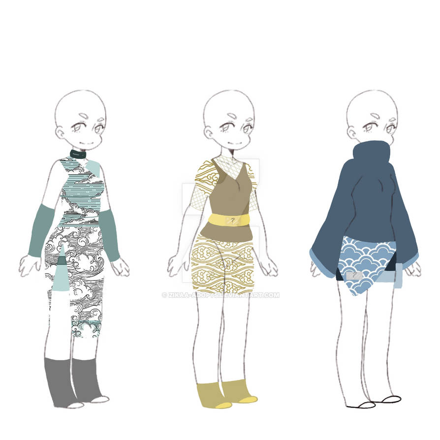 Element Edition Air Outfit Adoptable {2/3 open} by zikaa-adopts on ...