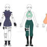 Naruto Outfit Collab Adoptables 81 {2/3 open}