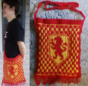 Gryffindor Bookbag by Creativity-Squared