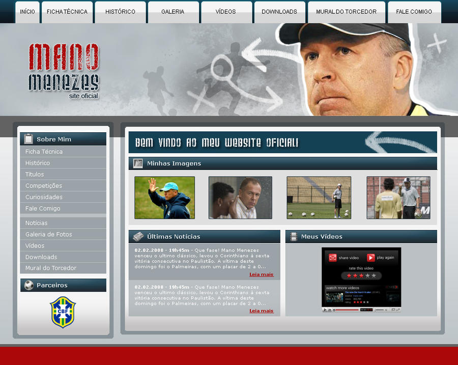 Mano Menezes Site