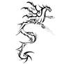 Dragon Tattoo Tribal