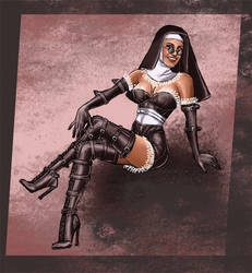Burlesque Nun