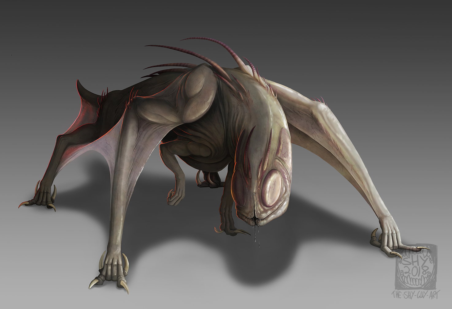 Creature by PrettyFlyShyGuy on DeviantArt