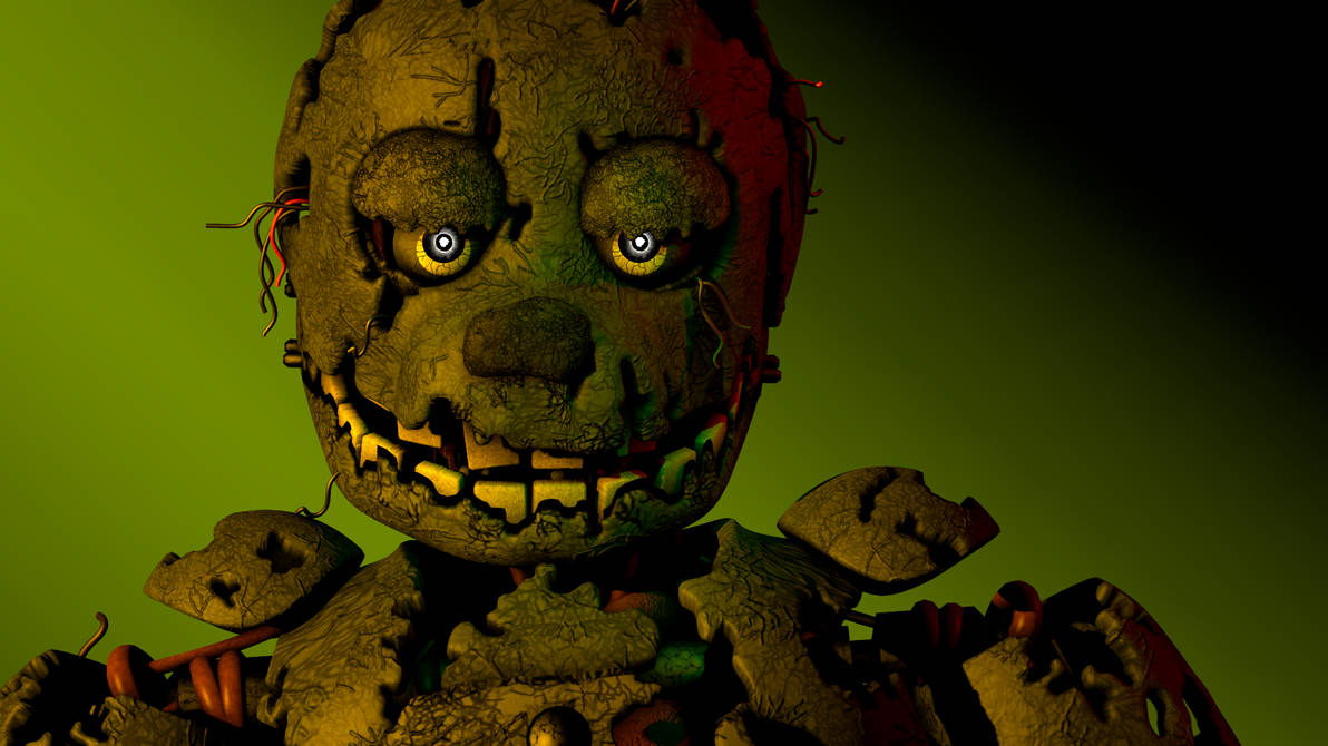 Rusttrap Spring Trap accurate springtrap by FriendlyTrapPS on DeviantArt