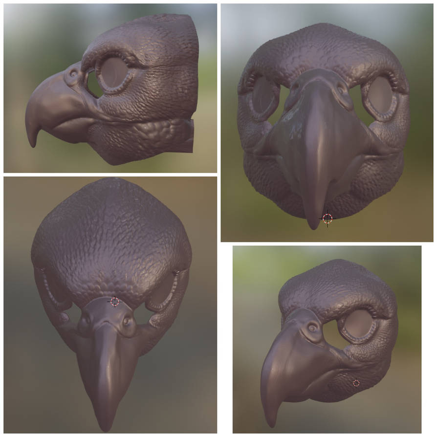 Falcon Mask v2 by DragonArtist15 on DeviantArt