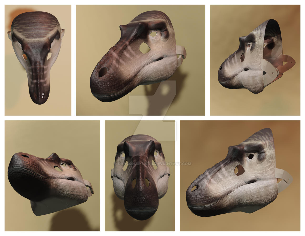Lythronax Tooth Lythronax Mask Renders by DragonArtist15 on DeviantArt