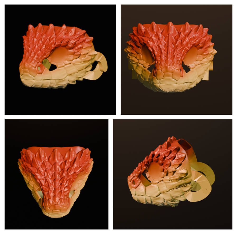Bush Alpha Mask Bush Viper V2 Mask 3D Renders by DragonArtist15 on DeviantArt