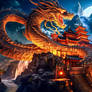 Fiery Guardian of the Golden Temple - Dragon40