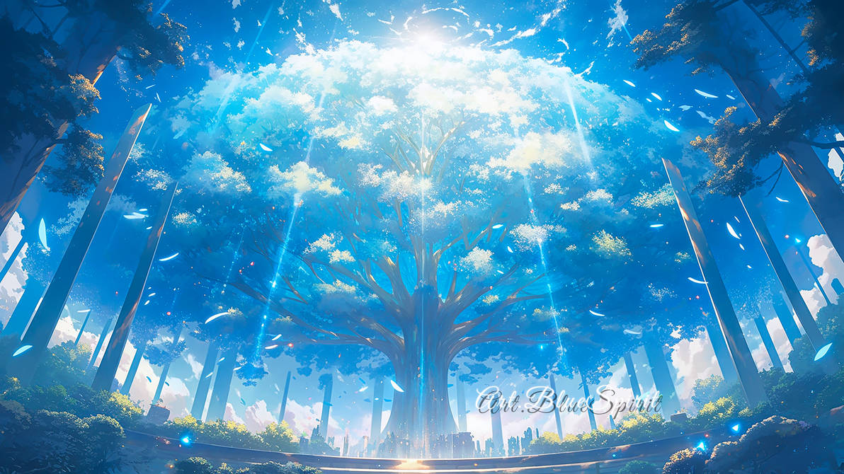Deivien Tree Tree of Divine Light - Scene45 by artbluespirit on DeviantArt