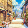 Cozy Winter Alley - Christmas-2