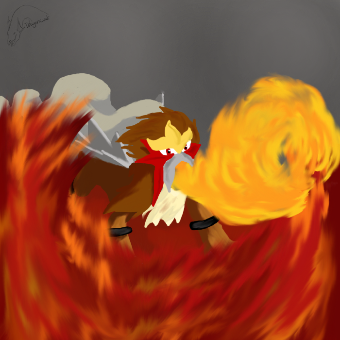 Entei: Master of Fire