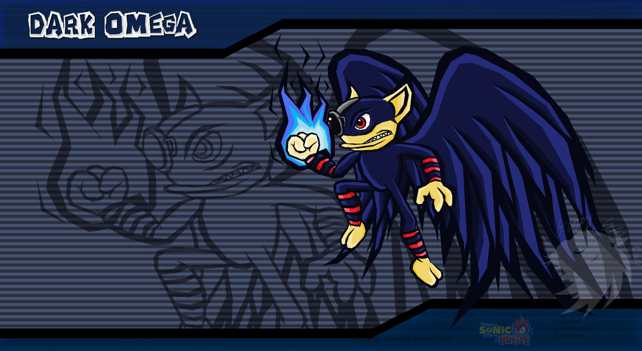 Dark Omega In Sonic Battle by Groxy-Cyber-Soul on DeviantArt
