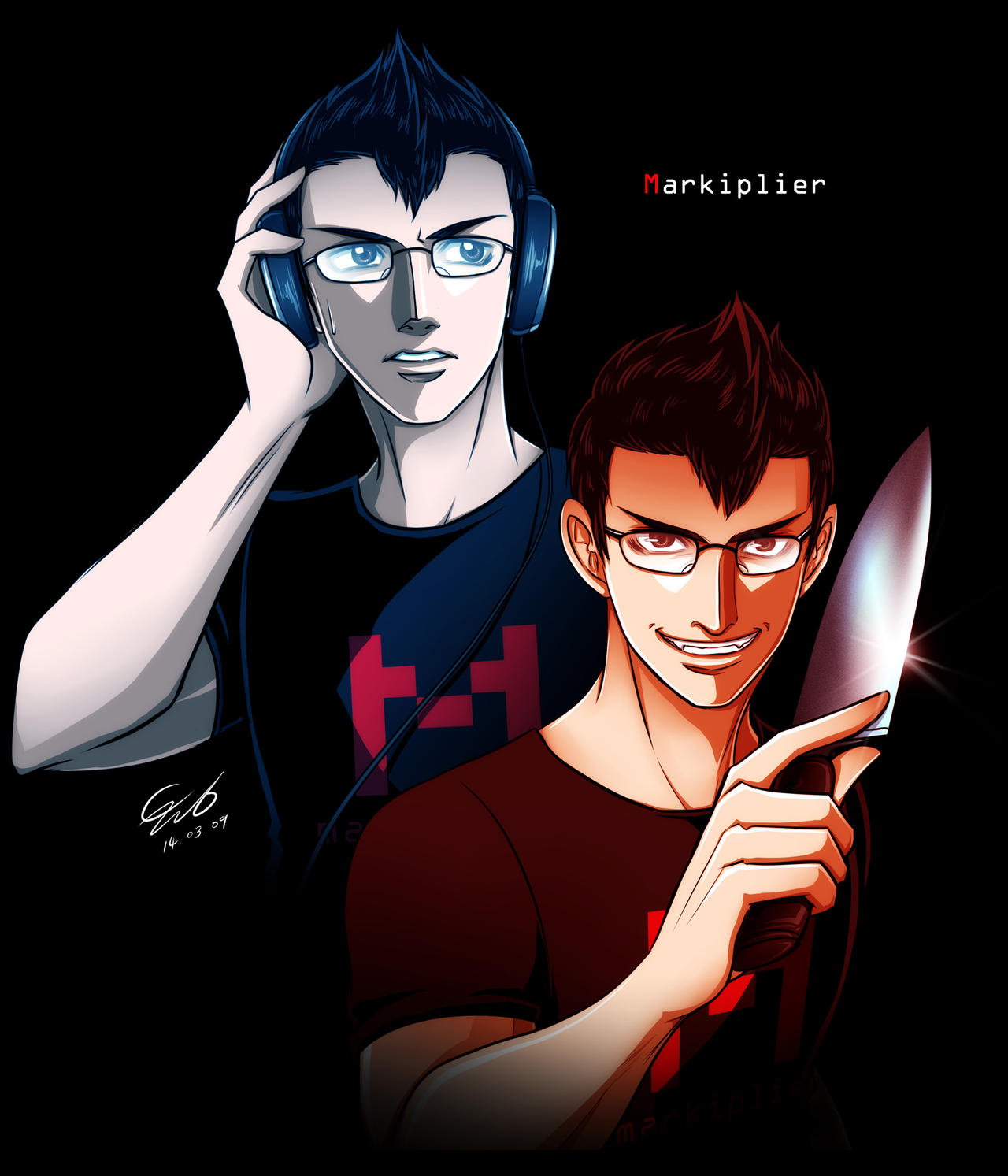 Markiplier vs Darkiplier