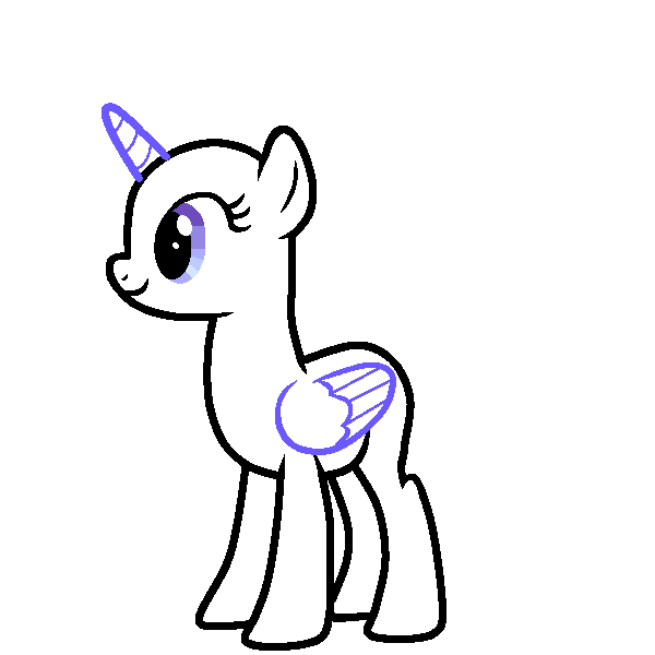 MLP Vector Base F2U by sweetkalline on DeviantArt